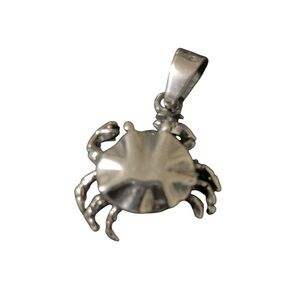 925 Silver Crab Pendant